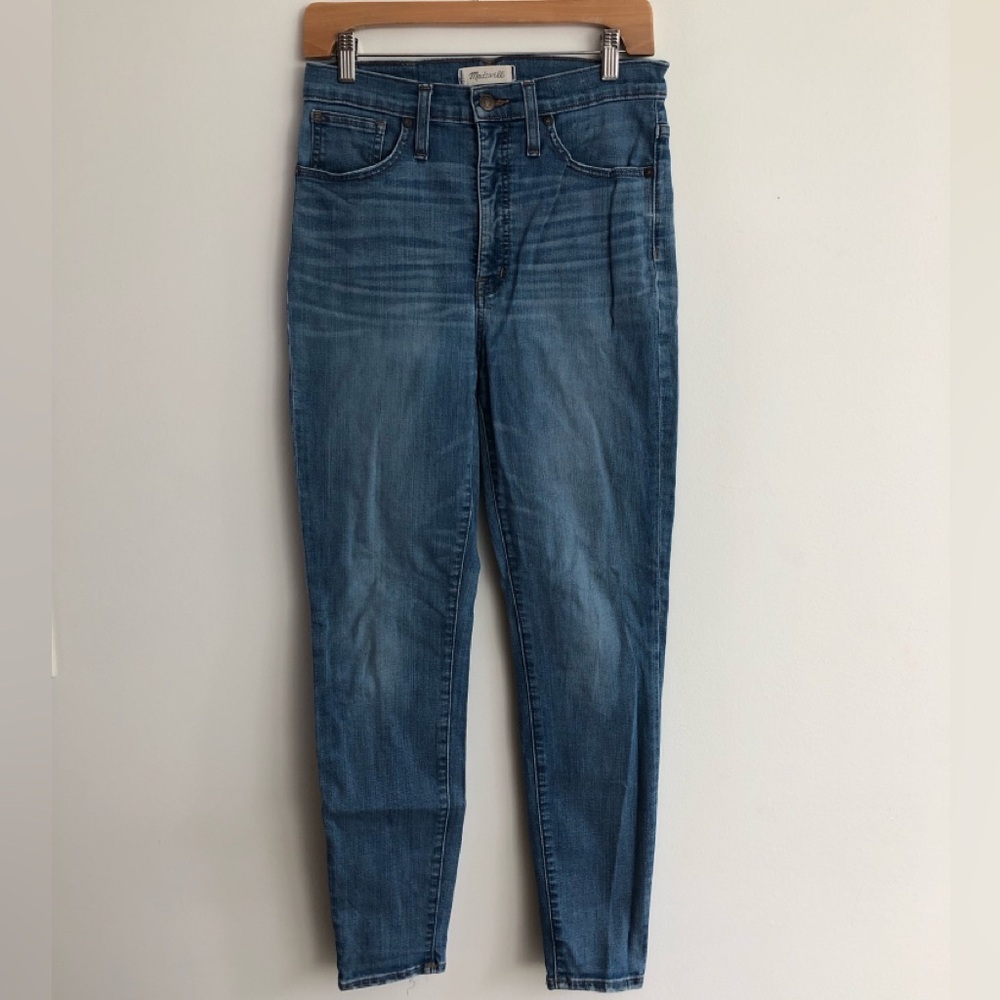 Madewell 11” high-rise skinny jeans